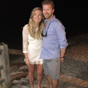 White lace dress, size small